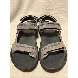 Teva Men’s Size 10 Hudson Leather Mesh Outdoor River Hiking Sandals EUC